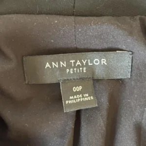 Ann Taylor Women's Black and Navy Jacket