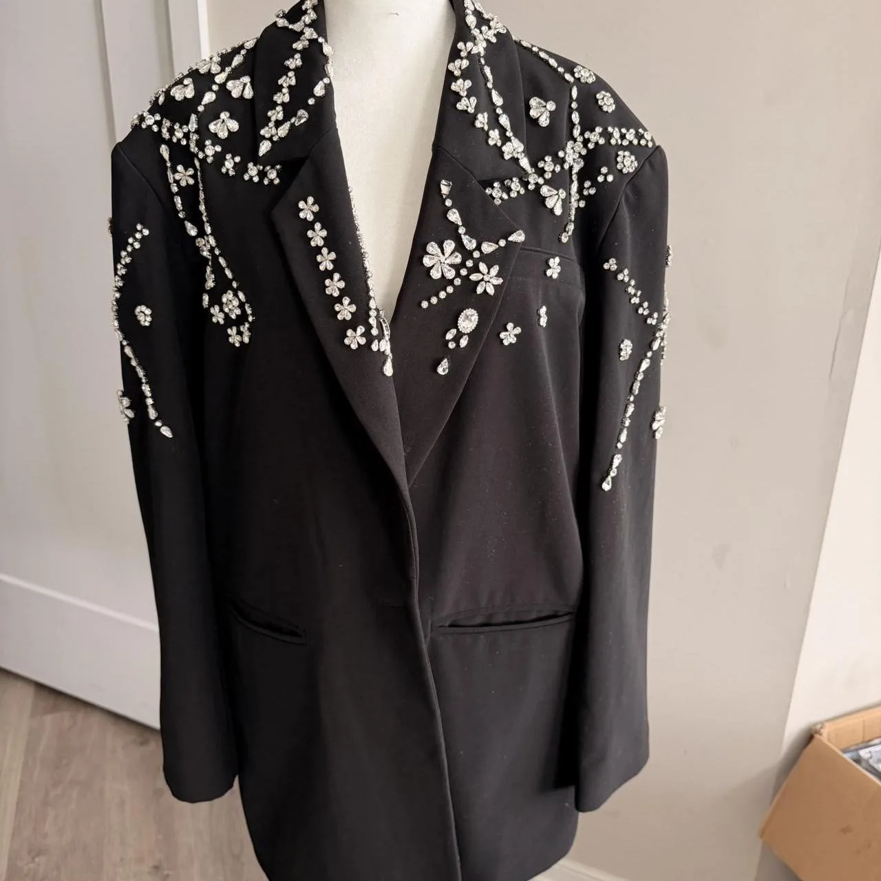 Nasty Gal Women's Black Jacket - Image 2