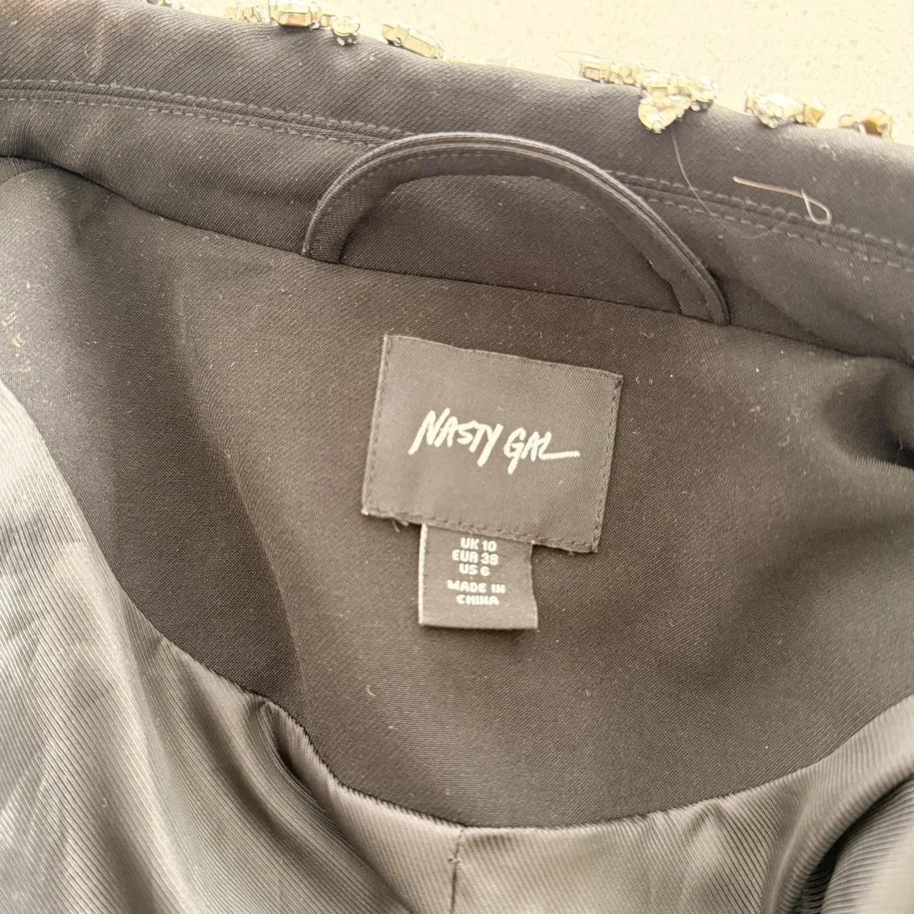 Nasty Gal Women's Black Jacket - Image 5