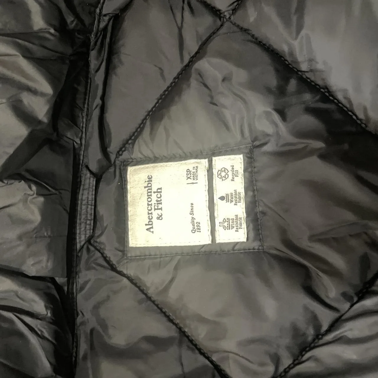 Abercrombie & Fitch Women's Black Coat - Image 2