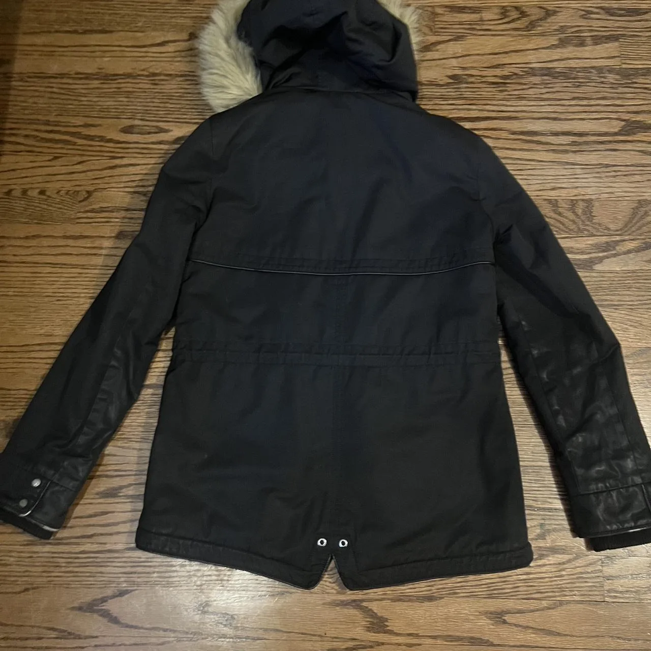 Women's Black Coat - Image 8