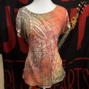 INC International Concepts Women's multi Blouse