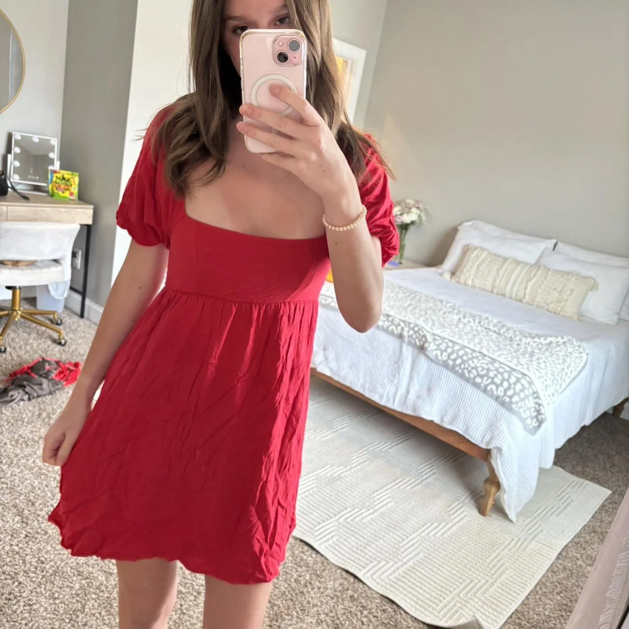 Altar'd State Women's Red Dress