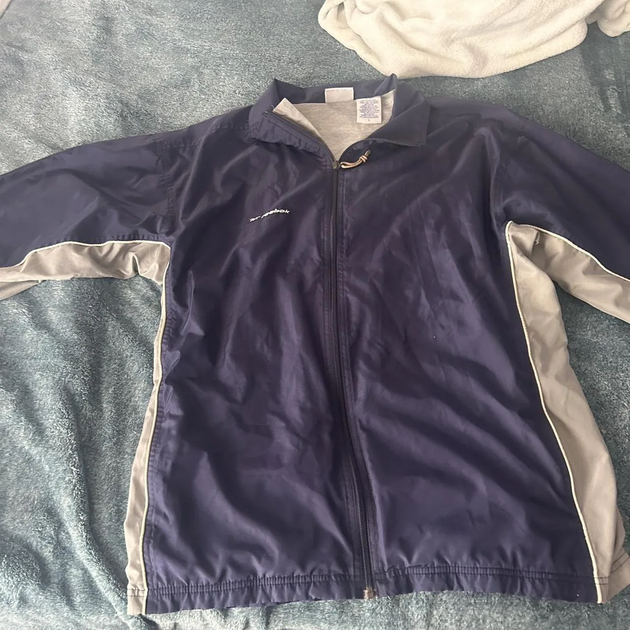 Reebok Men's Navy and Blue Coat