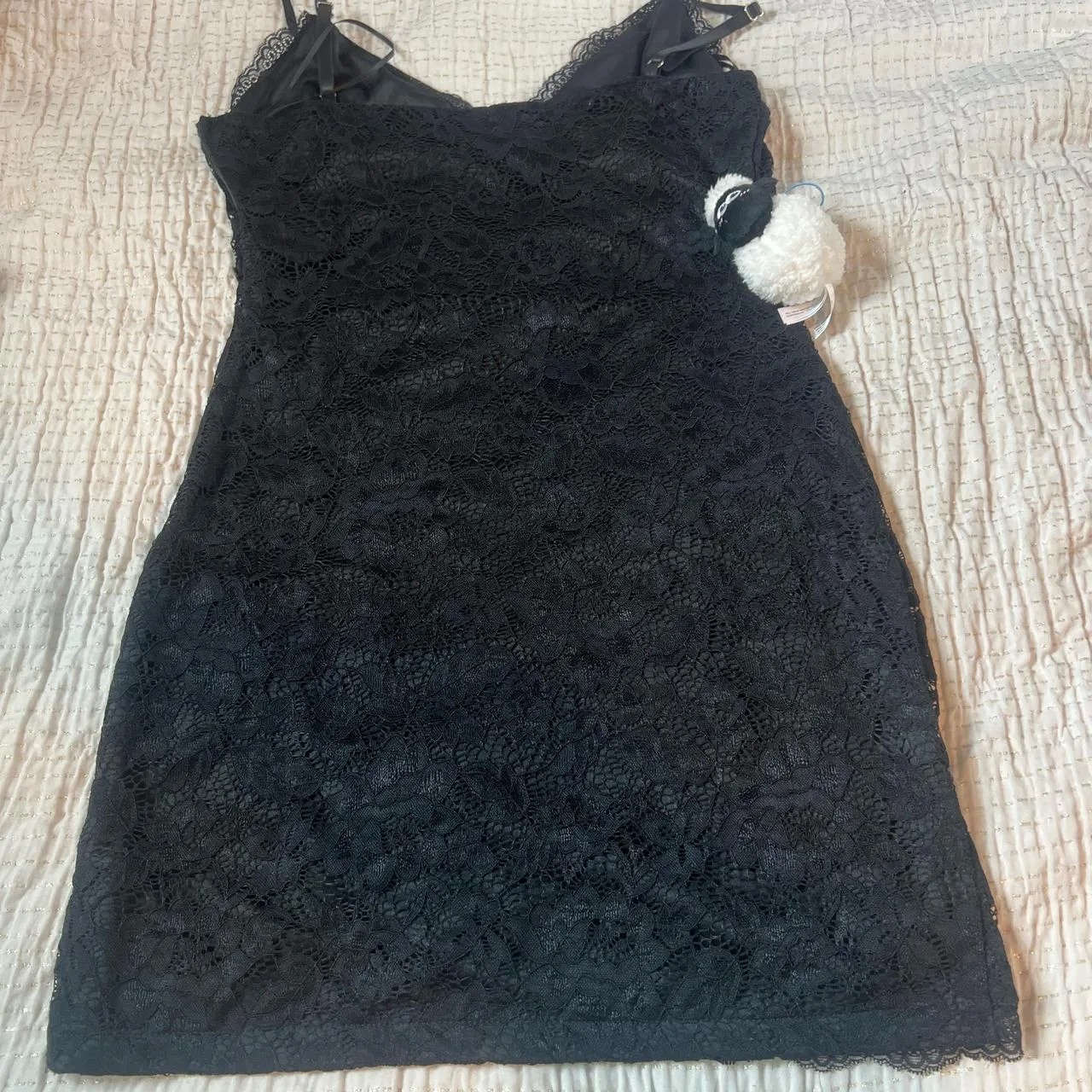 Women's Black Dress - Image 3