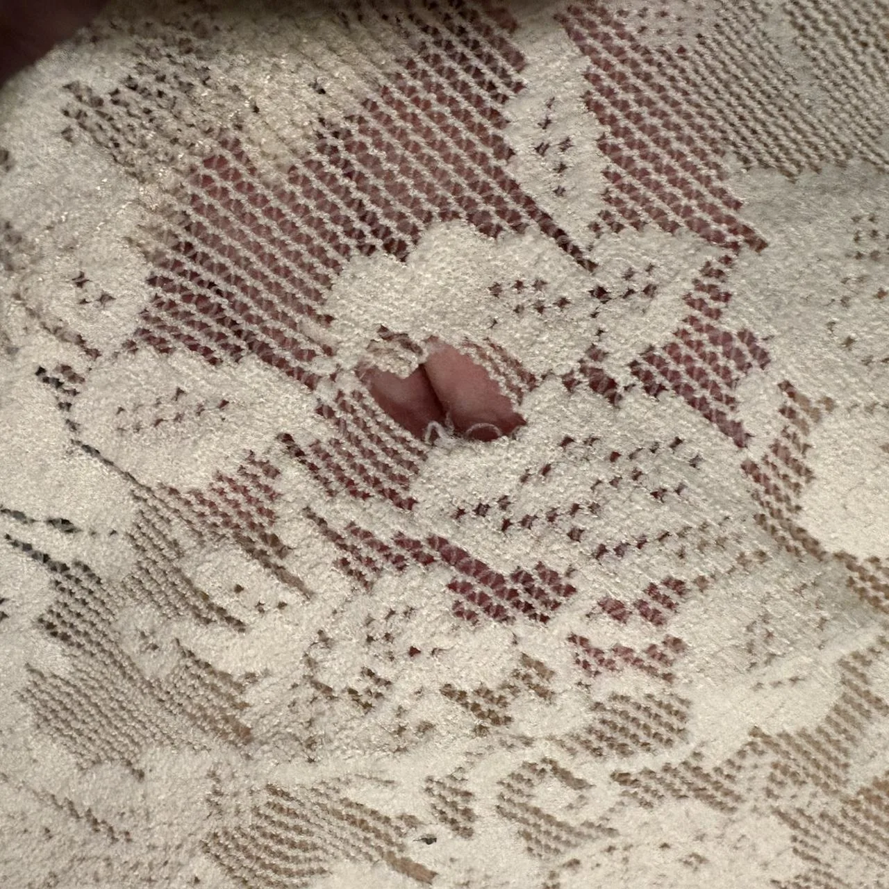 Zara Women's Pink and Cream Casual-dresses - Image 8