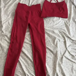 Women's Red Leggings
