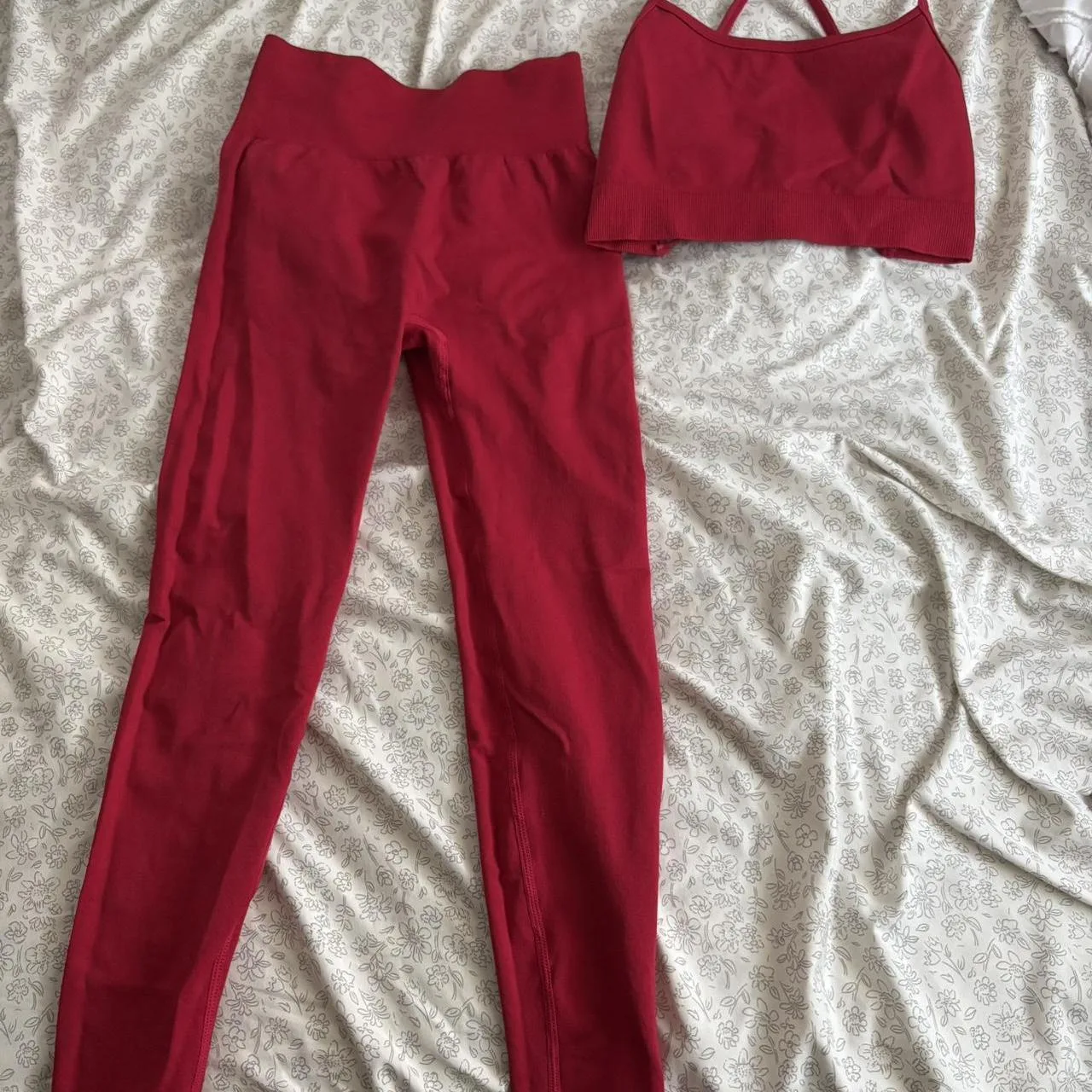 Women's Red Leggings