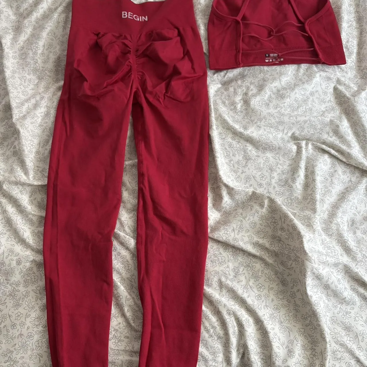Women's Red Leggings - Image 2