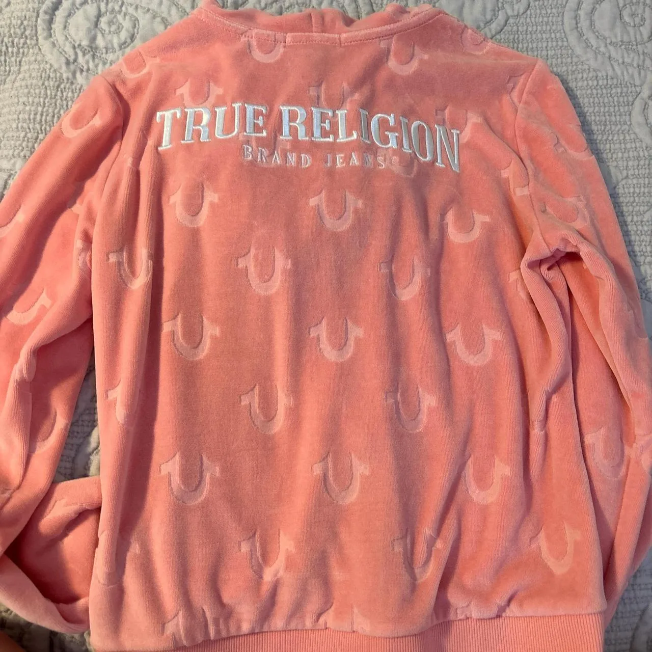 True Religion Women's Pink Jacket - Image 3
