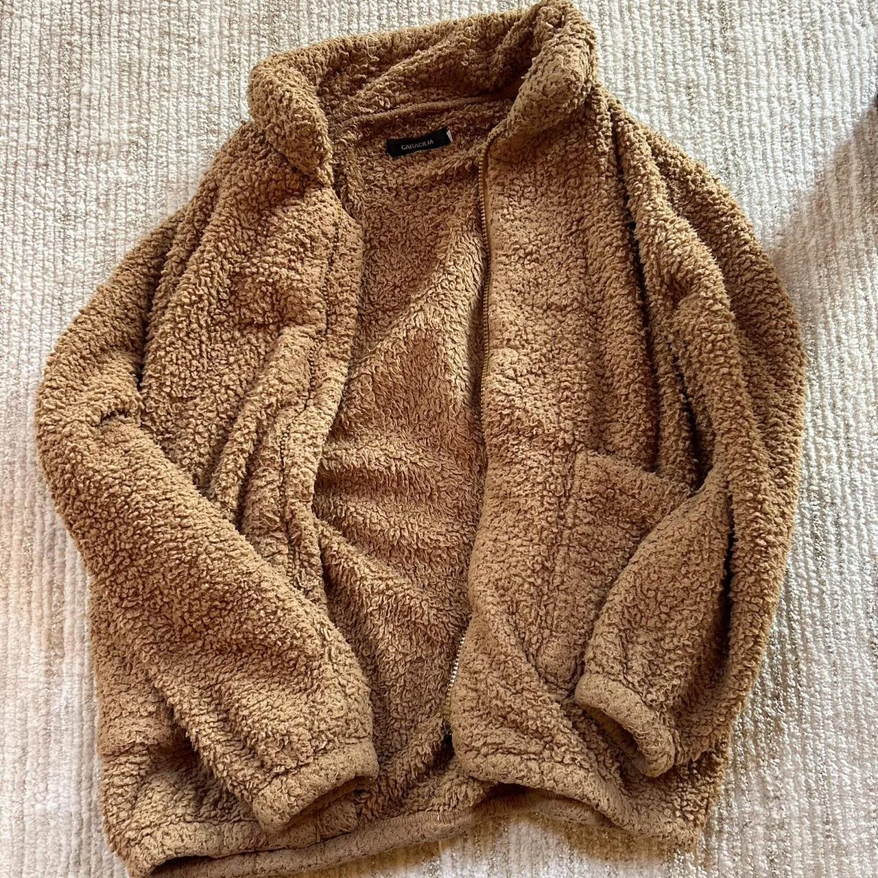 Women's Brown and Tan Jacket