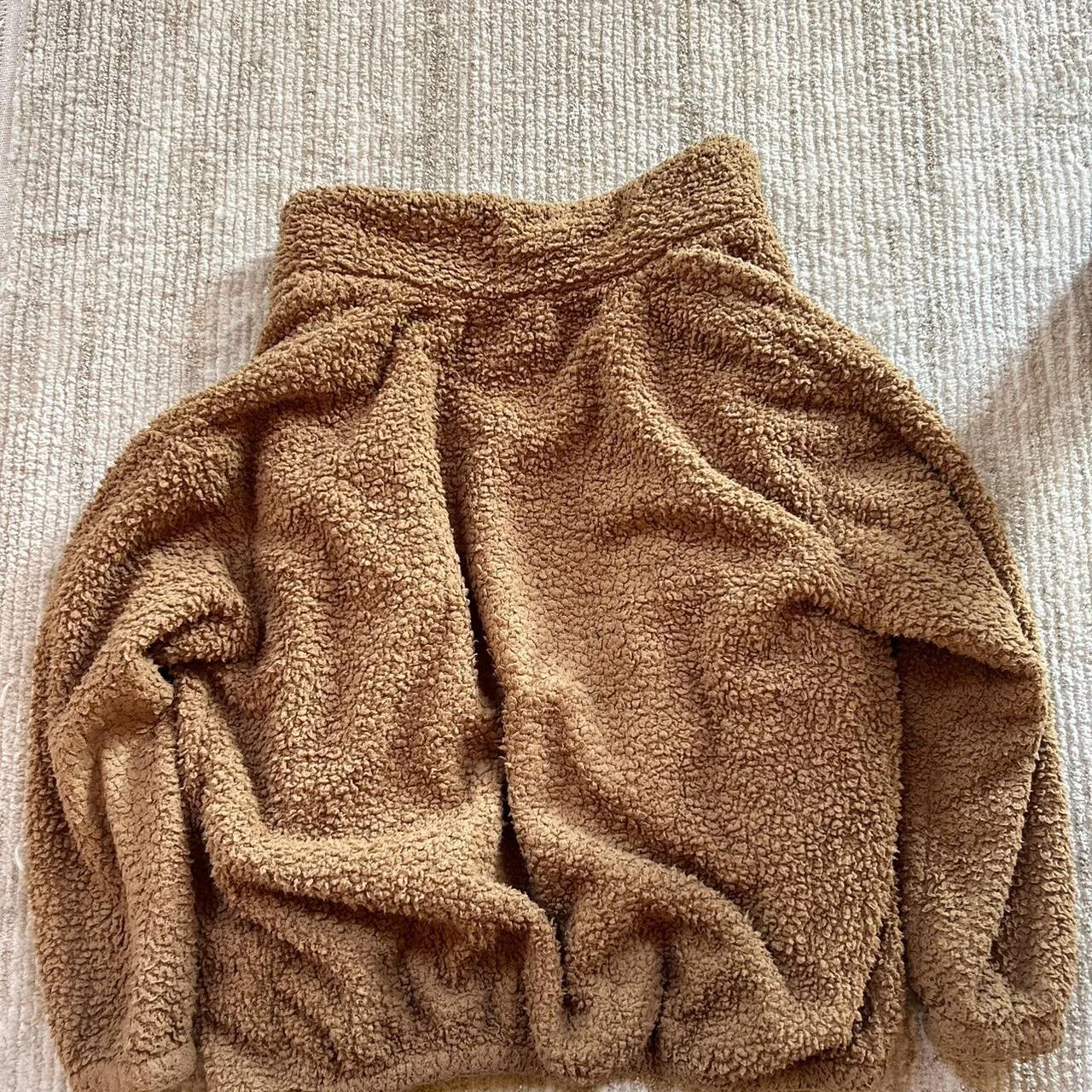 Women's Brown and Tan Jacket - Image 2