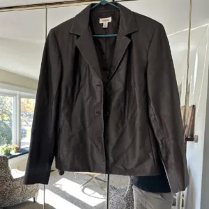 Talbots Women's Brown and Black Jacket