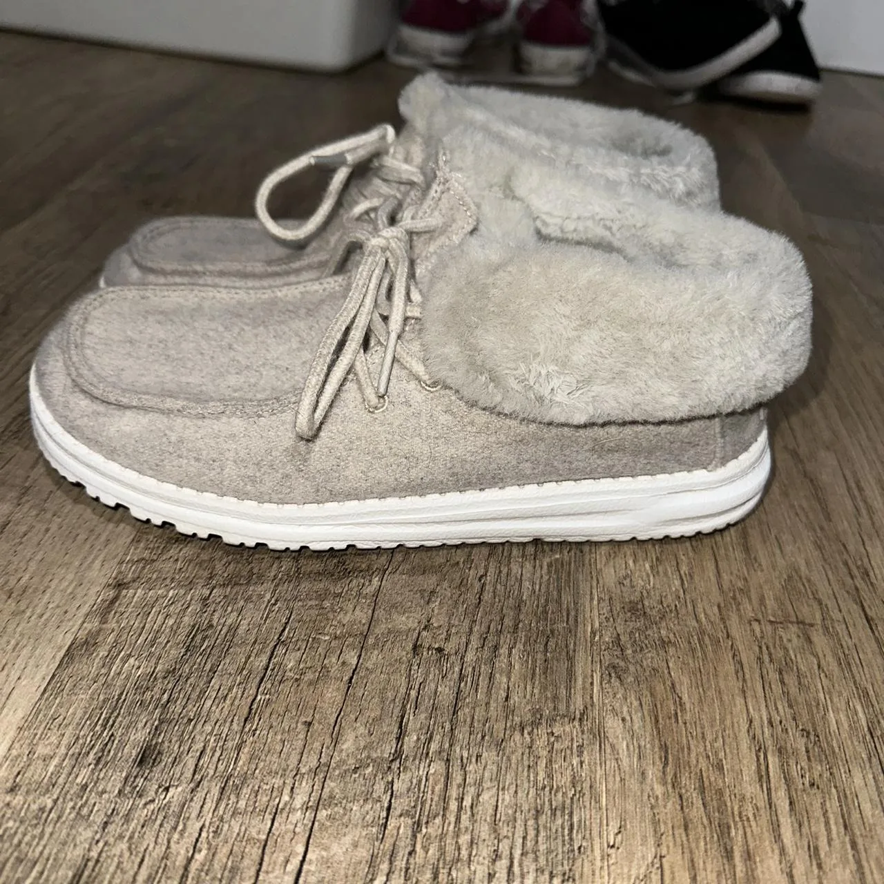 Women's Grey Slippers - Image 6