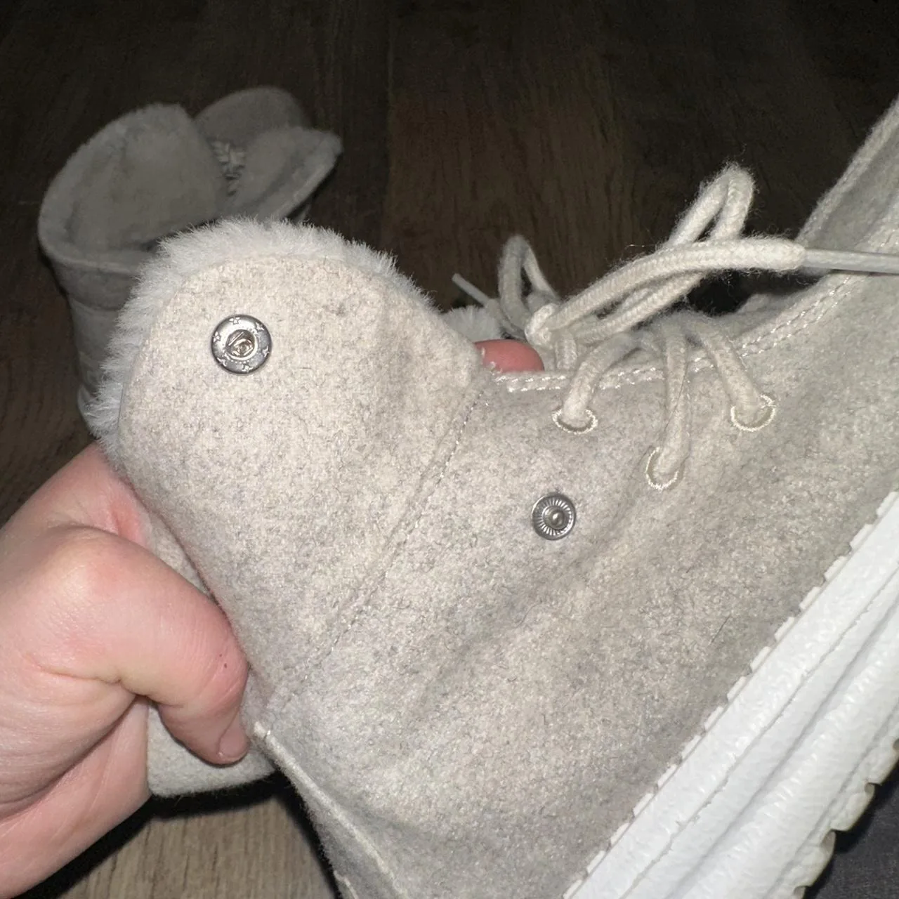 Women's Grey Slippers - Image 7