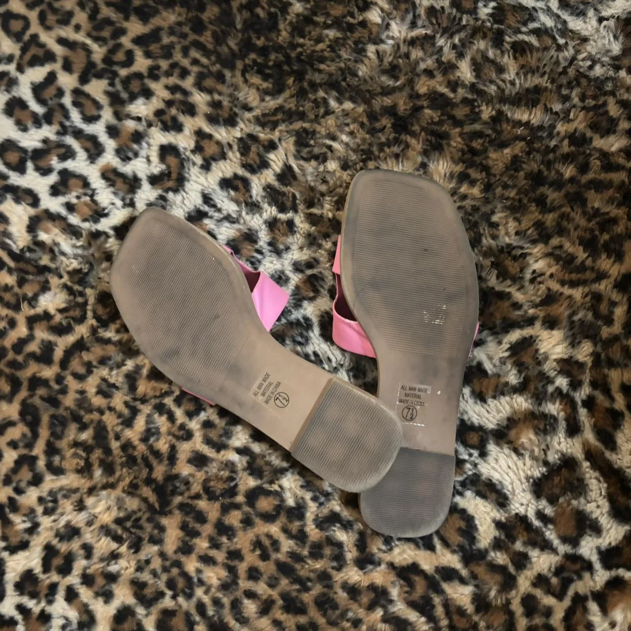 Women's Pink Sandals - Image 2