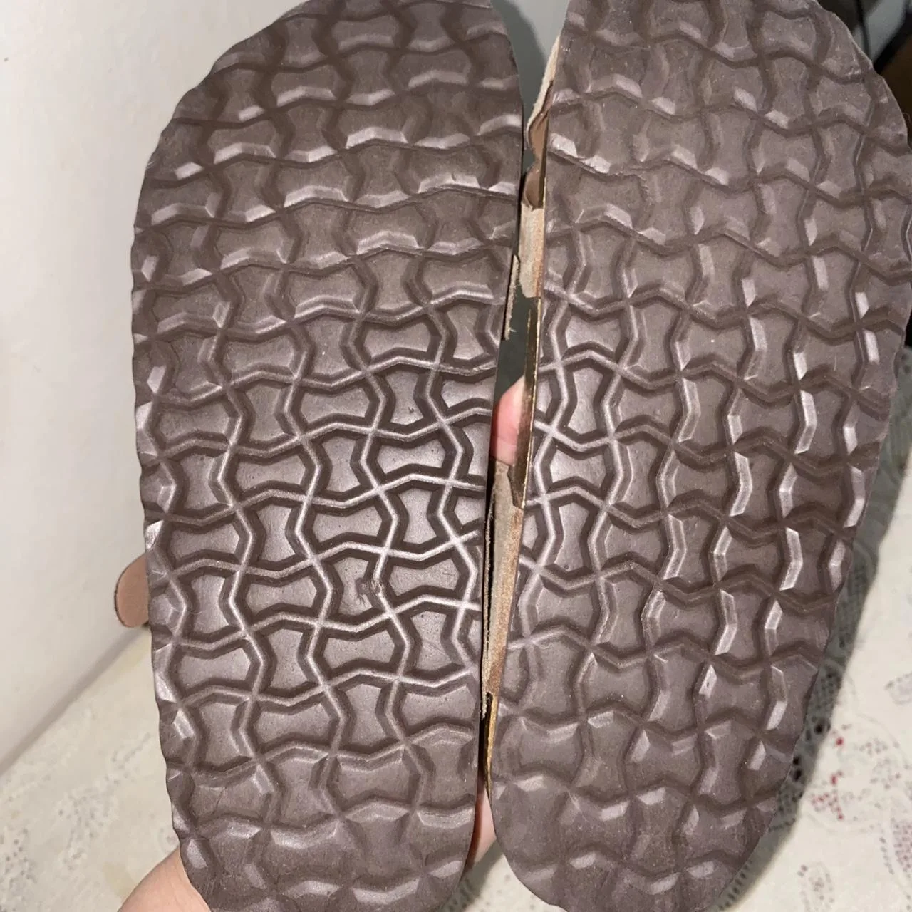 Women's Brown and Tan Sandals - Image 2