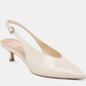 Women's Cream and Tan Courts