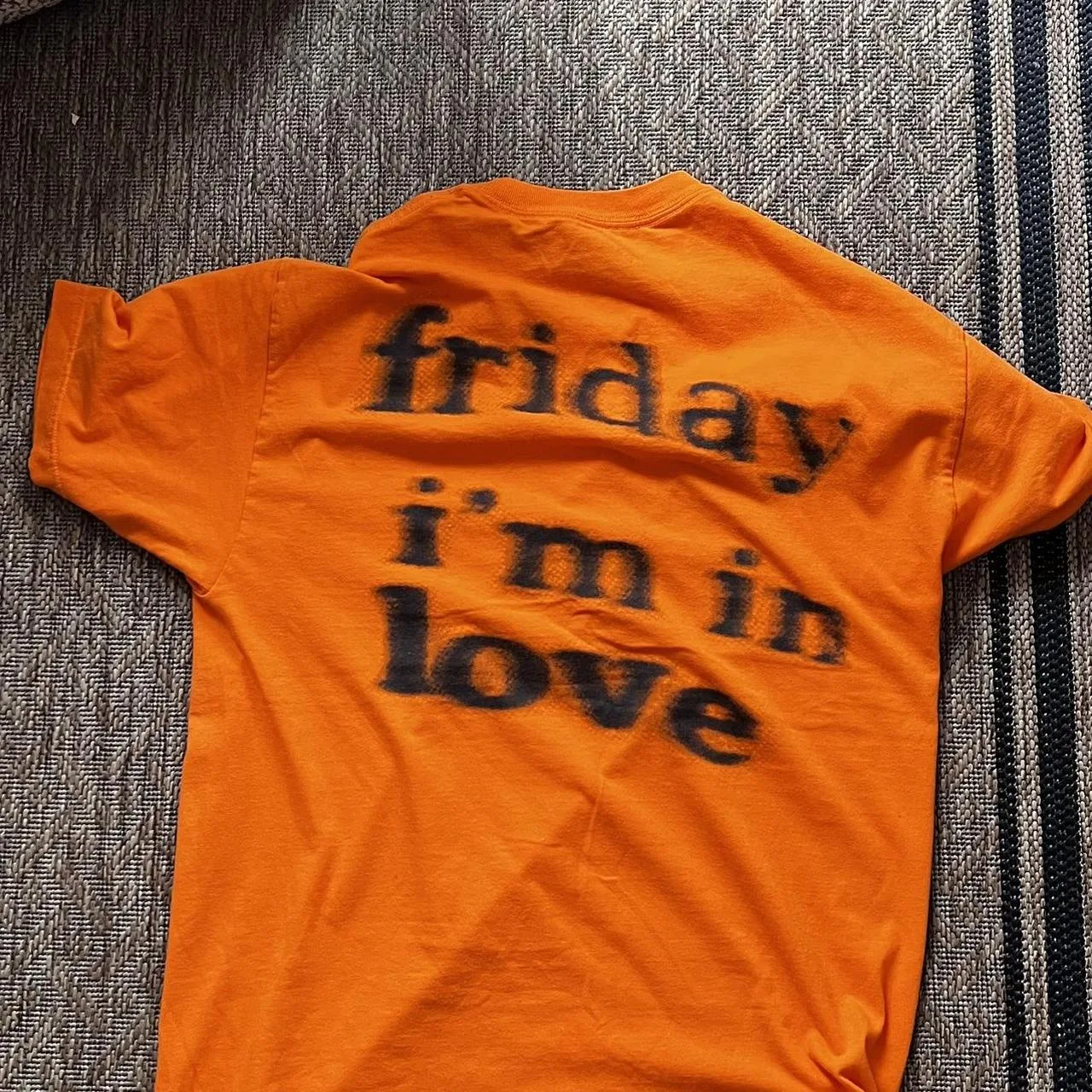 Pleasures Men's Orange T-shirt