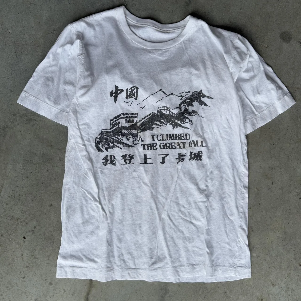 American Vintage Men's White T-shirt