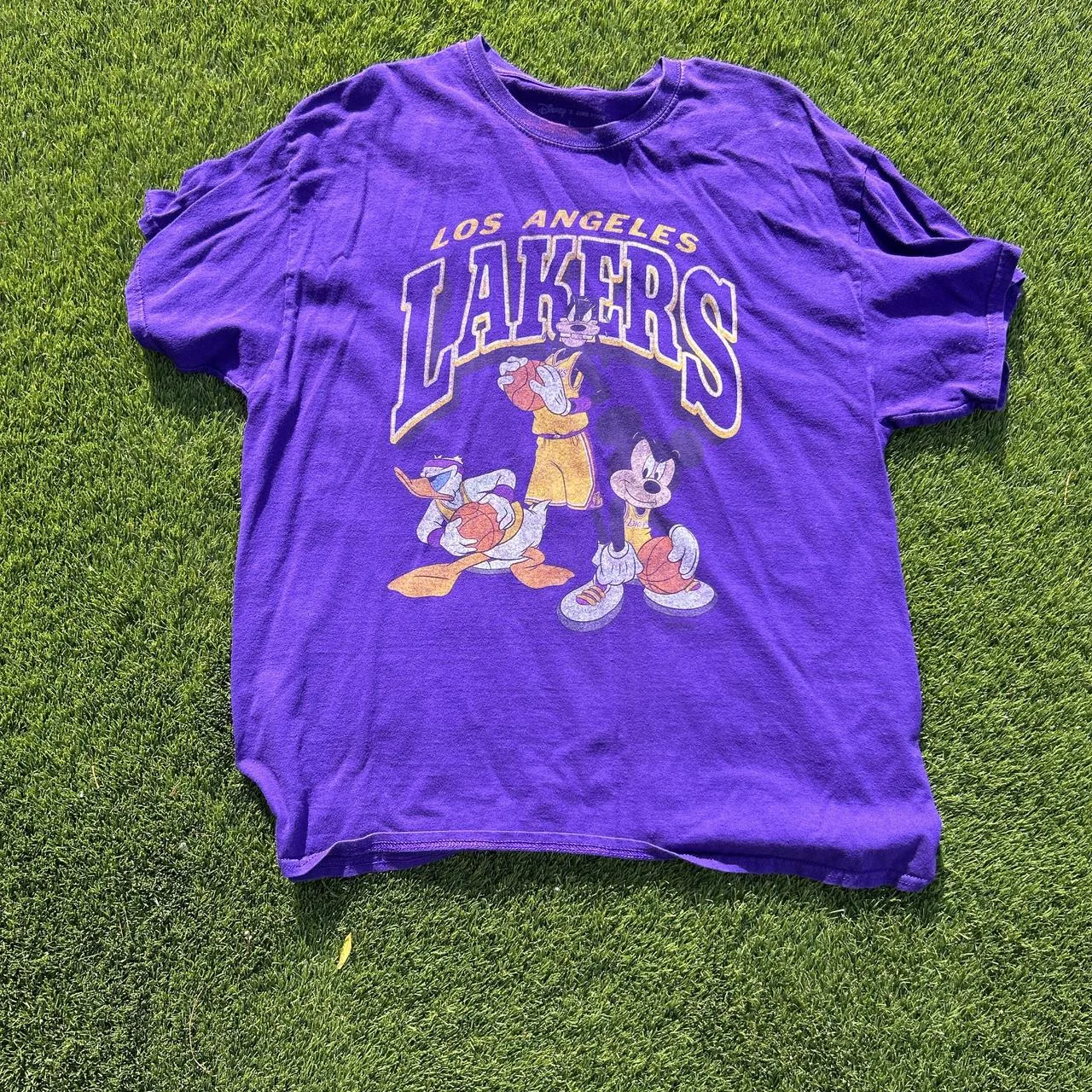 Disney Men's Purple T-shirt