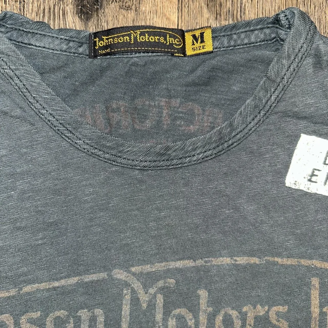 Men's Grey and Black T-shirt - Image 2