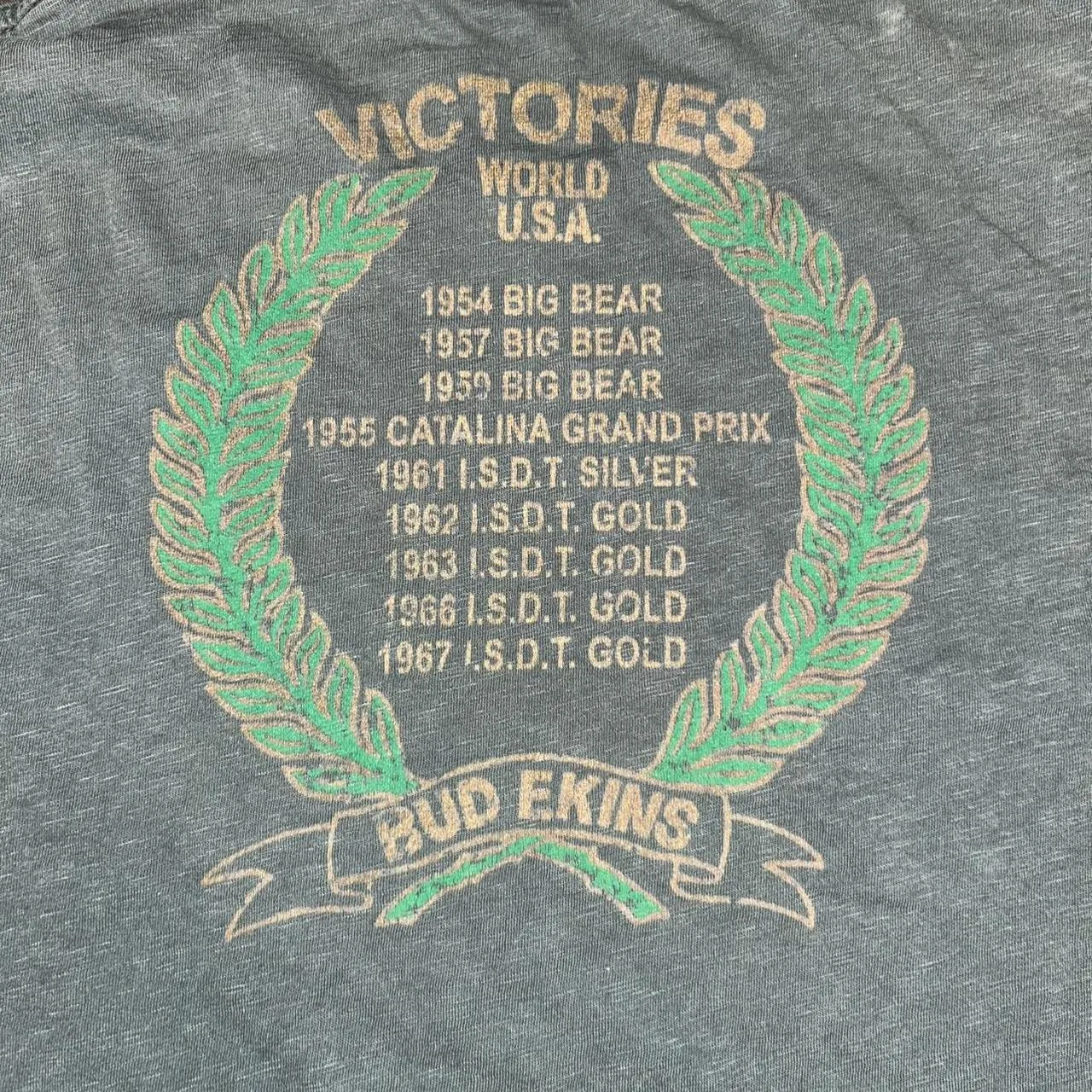 Men's Grey and Black T-shirt - Image 5