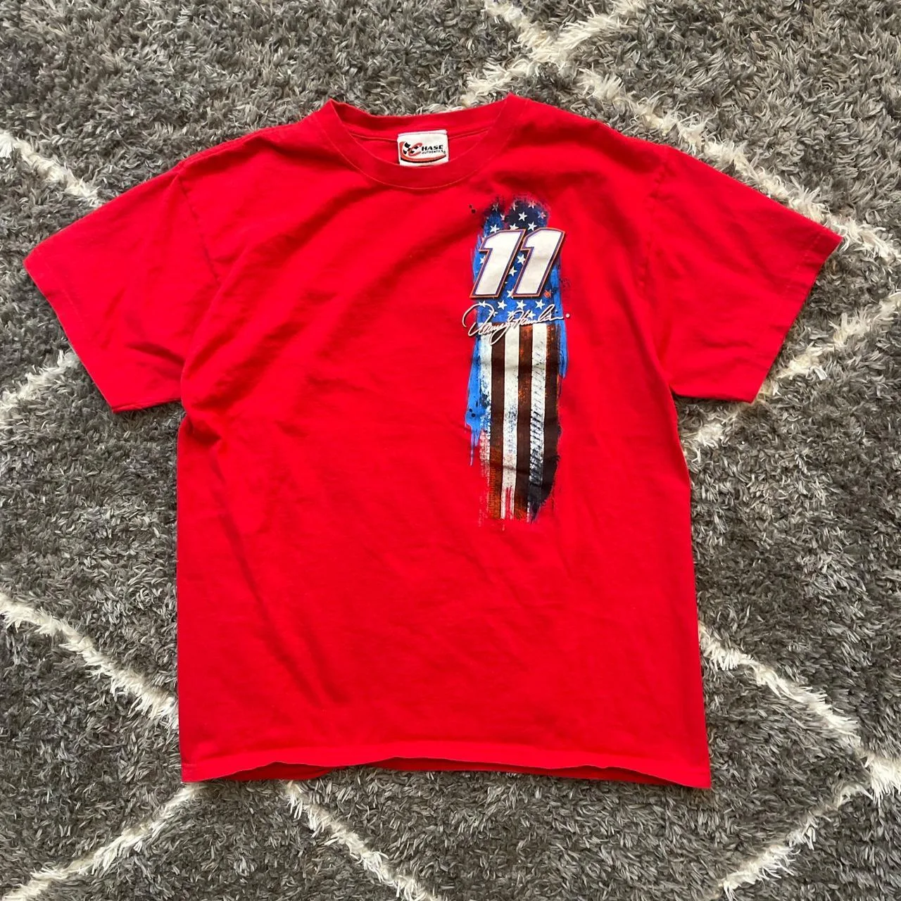 NASCAR Men's Red T-shirt - Image 2