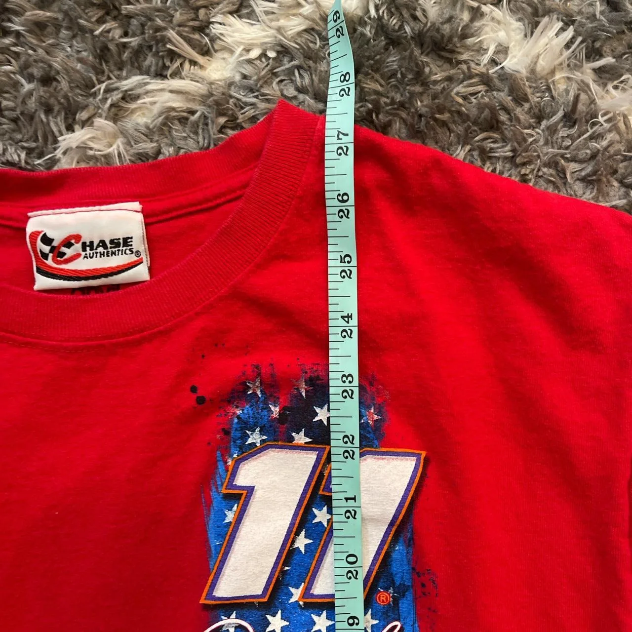 NASCAR Men's Red T-shirt - Image 6