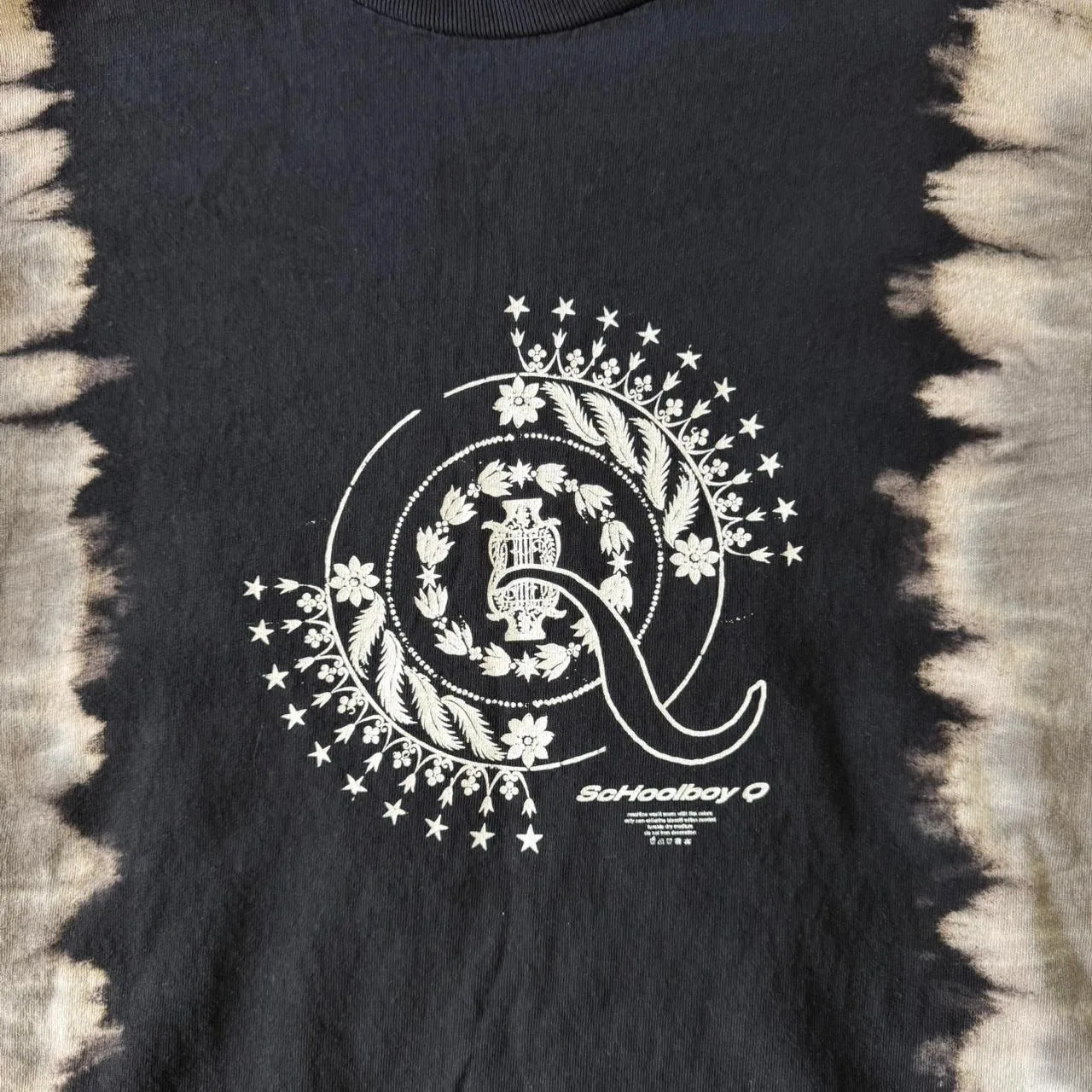 Men's Black and Grey T-shirt - Image 3