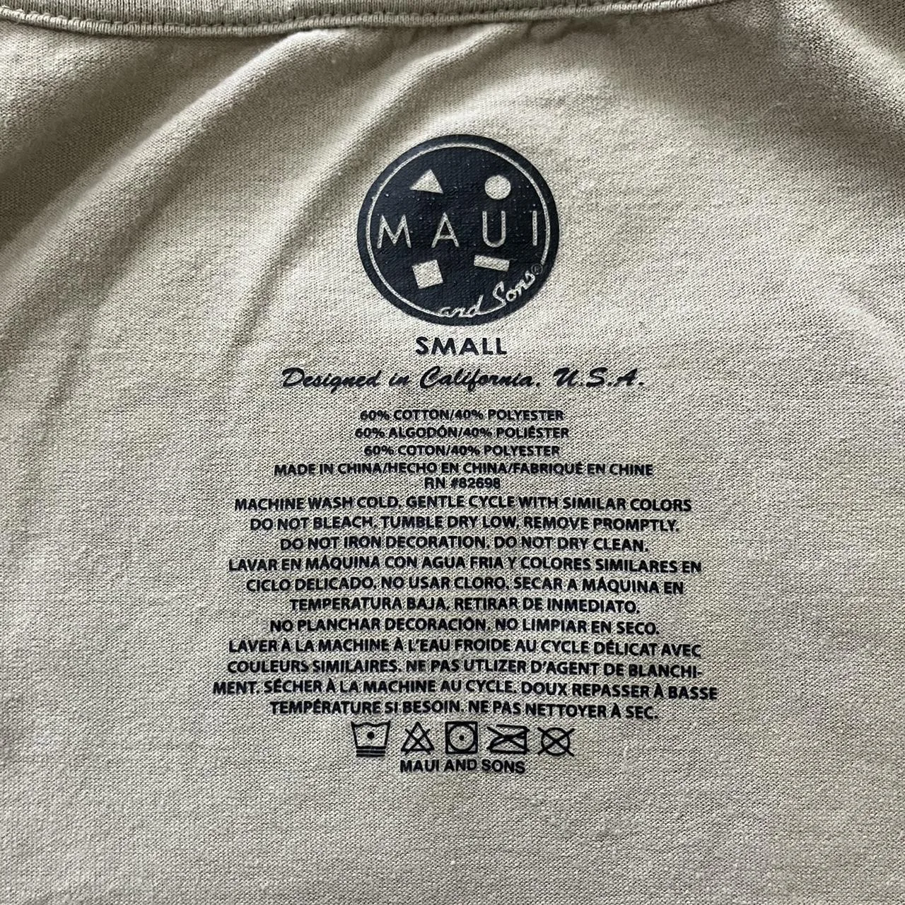 Maui Built Men's T-shirt - Image 5