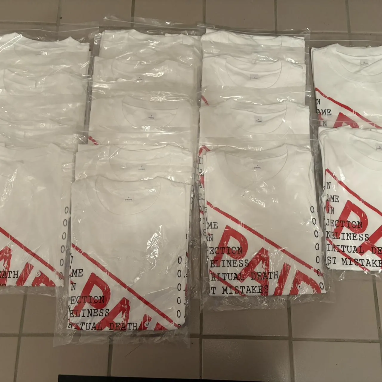 Men's White T-shirt - Image 2