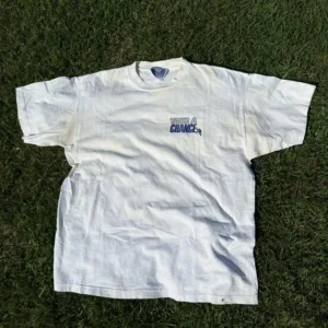 Men's White and Cream T-shirt