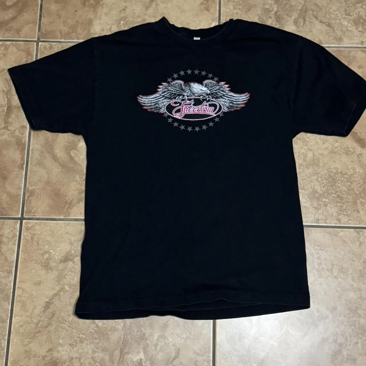 Men's Black T-shirt - Image 2