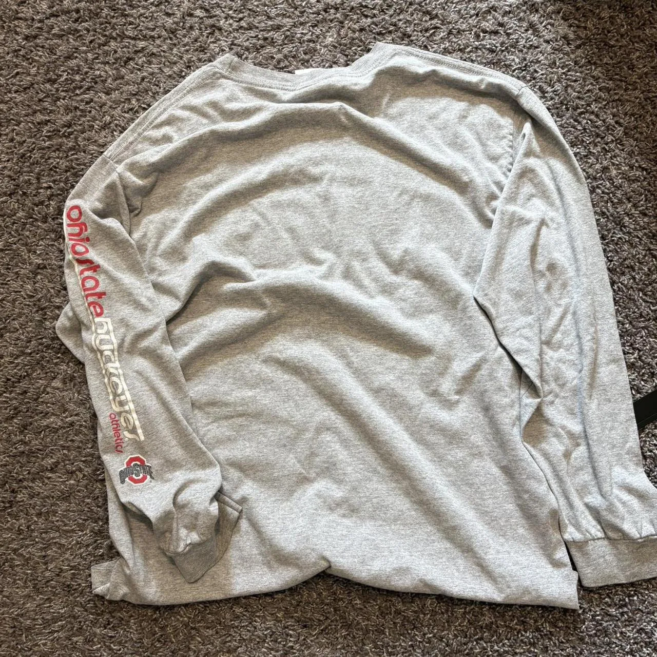 AAA Men's Grey and Red T-shirt - Image 6