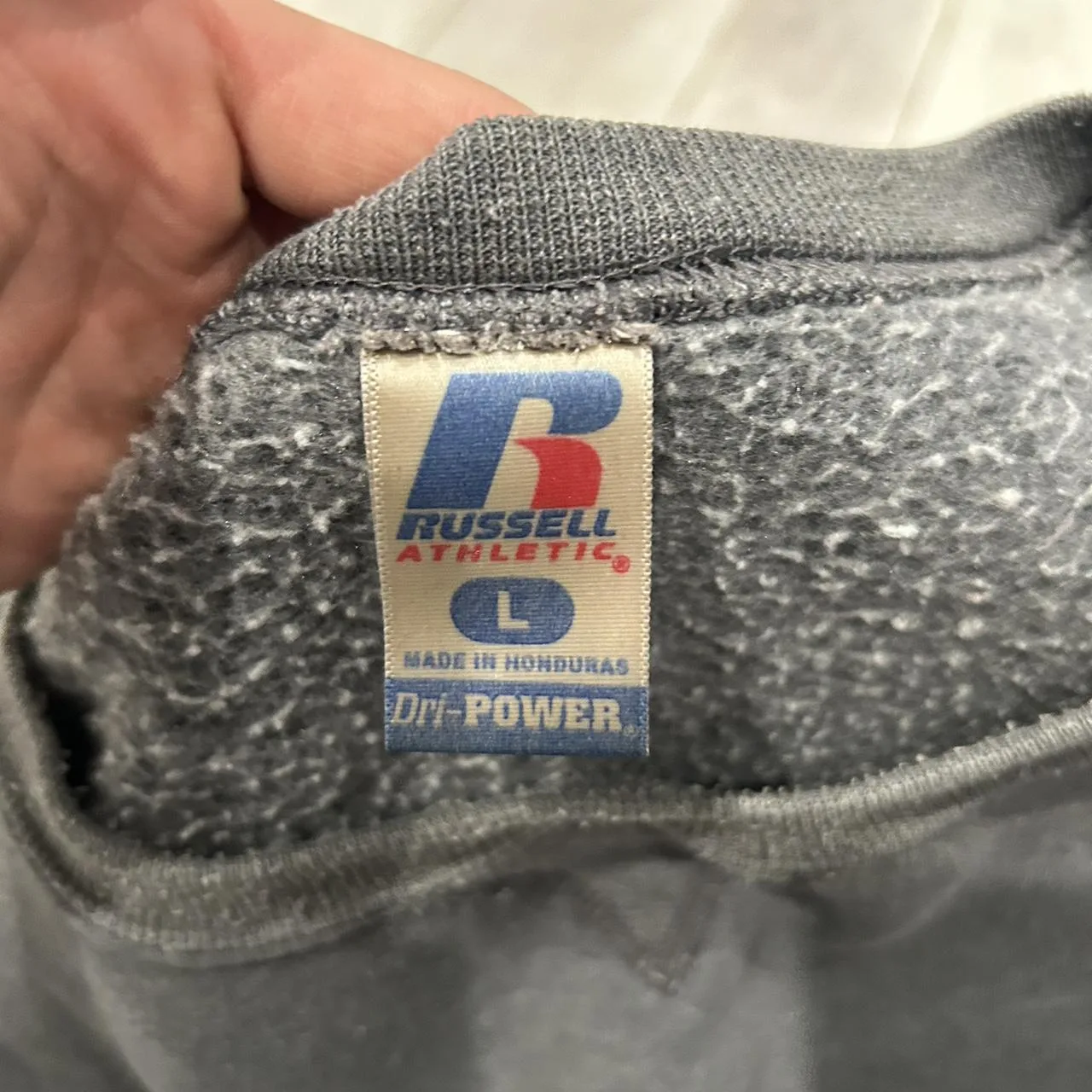 Russell Athletic Men's Grey Hoodie - Image 2