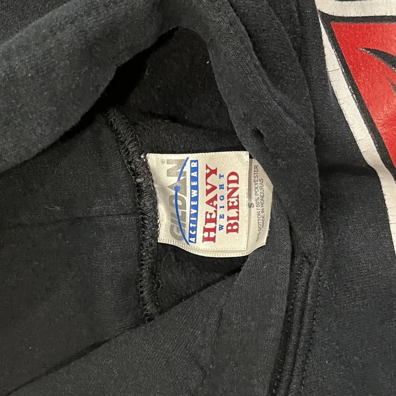 Magicsuit Men's Black and Navy Hoodie - Image 2