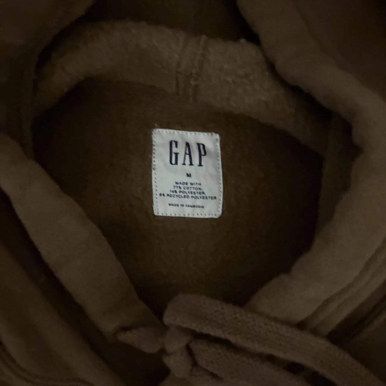 Gap Men's Brown Hoodie - Image 2