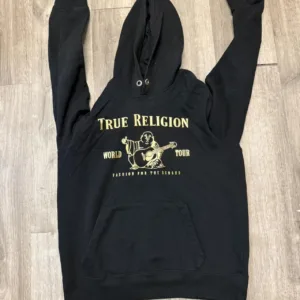 True Religion Men's Black Hoodie