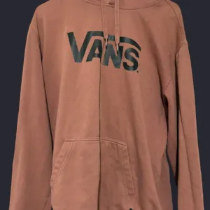Vans Men's Pink and Orange Hoodie