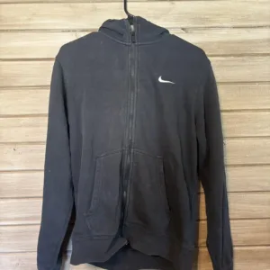 Nike Men's Black and Navy Hoodie