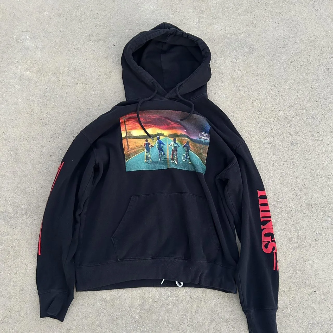 Men's Black Hoodie