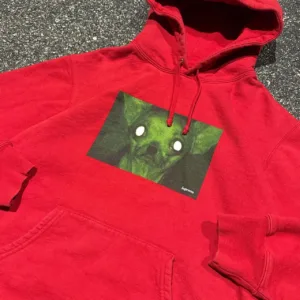 Supreme Men's Red Hoodie