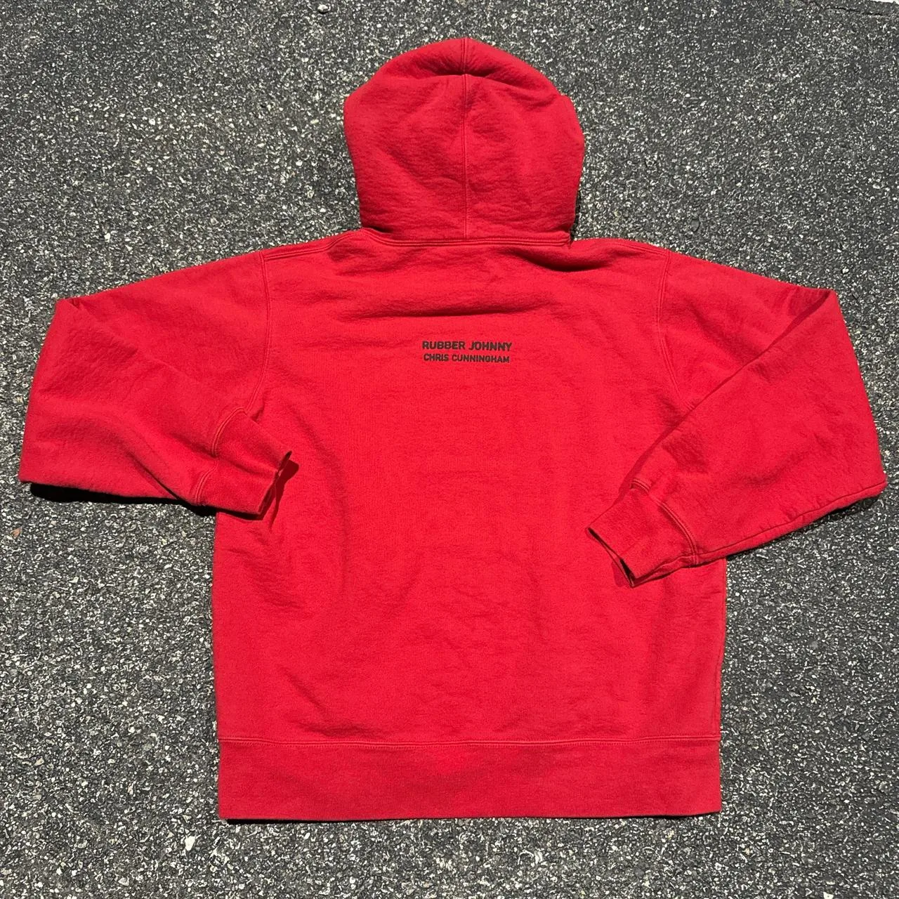 Supreme Men's Red Hoodie - Image 3