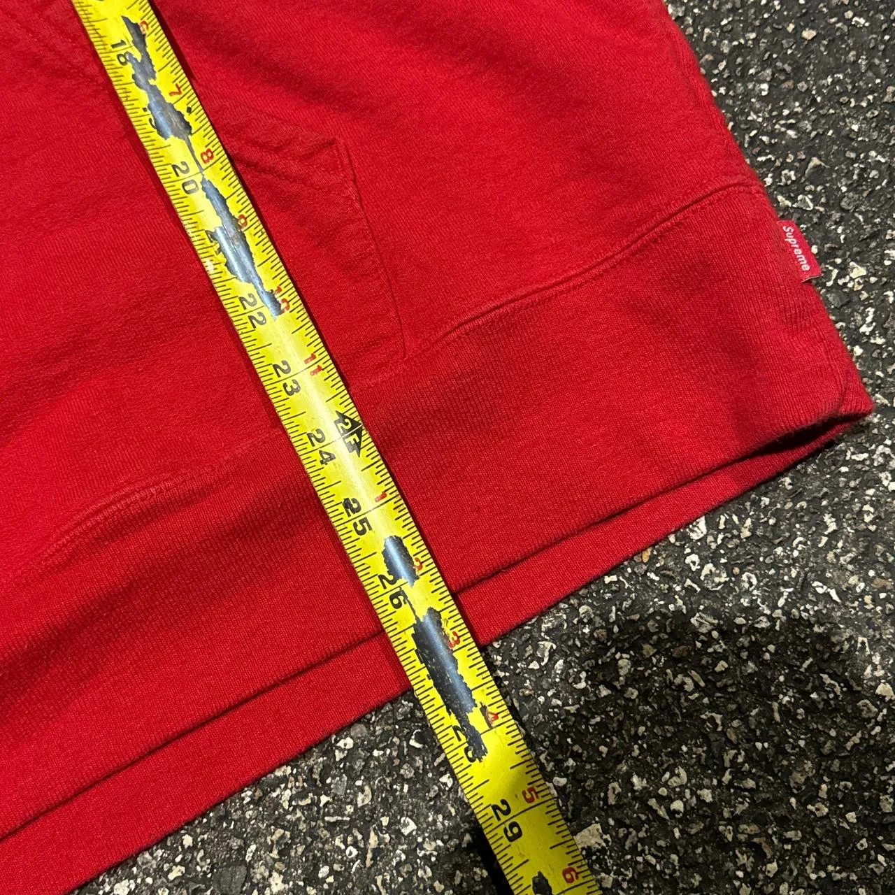 Supreme Men's Red Hoodie - Image 7