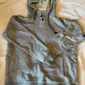 Billabong Men's Grey Hoodie
