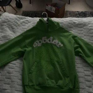 Spider Worldwide Men's Green Hoodie