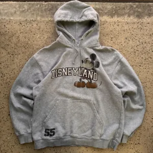 Disney Men's Grey Hoodie