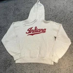 Champion Men's Grey and White Hoodie