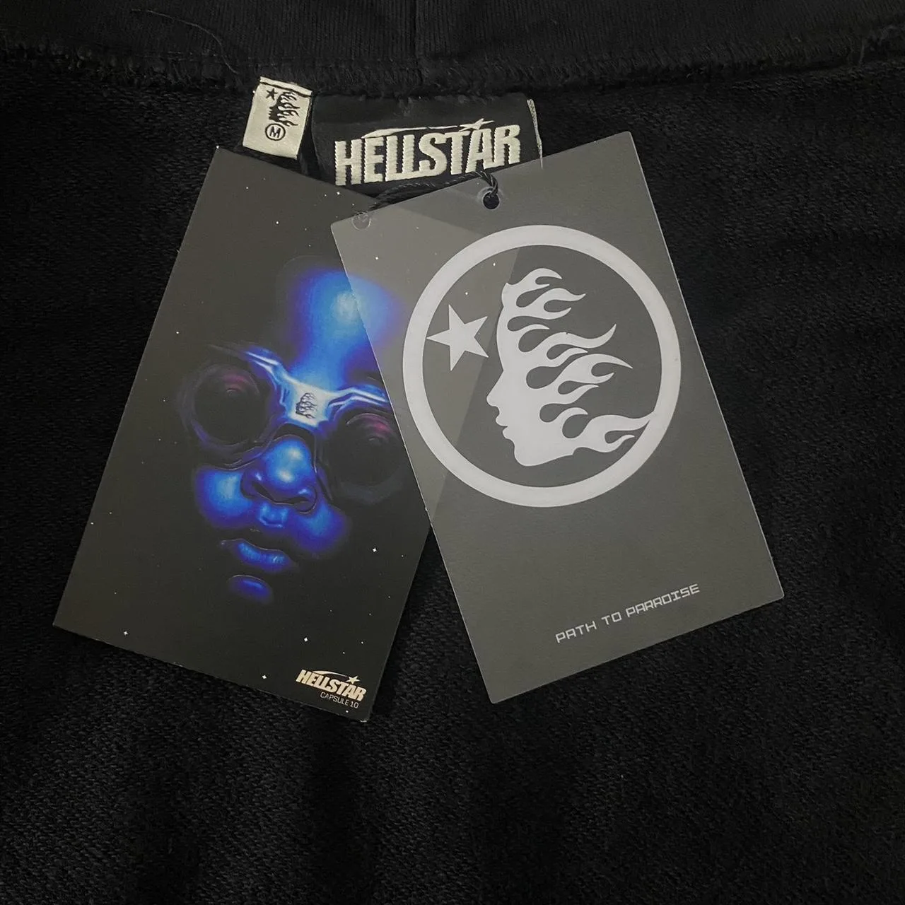 Hellstar Men's Black Hoodie - Image 4